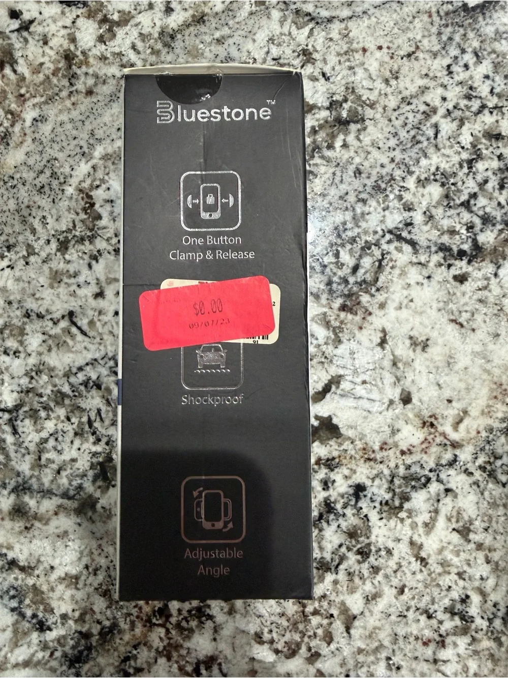 Black Vent Clip Phone Mount
